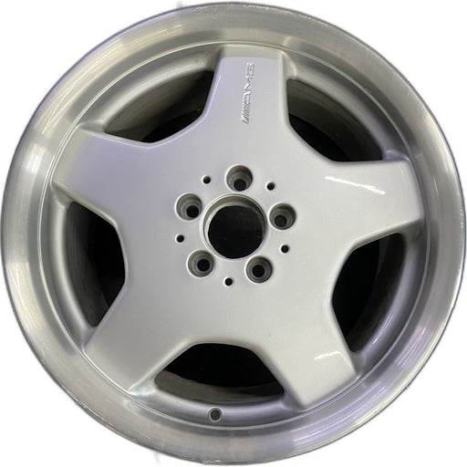 18" MERCEDES CL-CLASS 01 215 Type; CL500, 18x9.5 , 5 spoke Original OEM Wheel - Front View