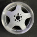 18" MERCEDES CL-CLASS 01 215 Type; CL500, 18x9.5 , 5 spoke Original OEM Wheel - Angle View