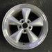 17" MUSTANG 05 17x8 cast aluminum funnel 5 spoke sparkle silver Original OEM - Additional View