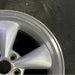 17" MUSTANG 05 17x8 cast aluminum funnel 5 spoke sparkle silver Original OEM - Close-Up Detail
