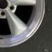 17" MUSTANG 05 17x8 cast aluminum funnel 5 spoke sparkle silver Original OEM - Back View