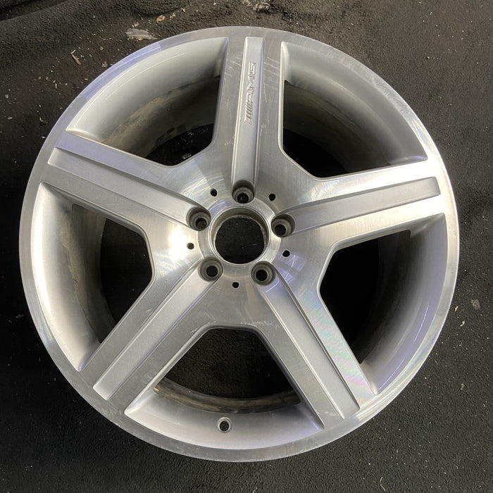 19" MERCEDES CL-CLASS 08-09 216 Type; CL550, 19x9.5, 5 spoke Original OEM Wheel - Additional View