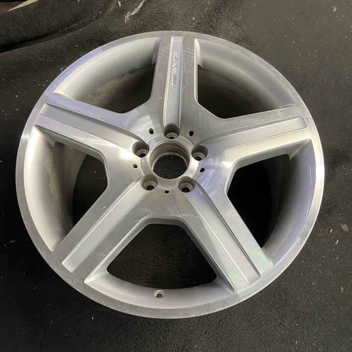 19" MERCEDES CL-CLASS 08-09 216 Type; CL550, 19x9.5, 5 spoke Original OEM Wheel - View 7