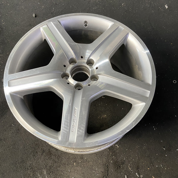 19" MERCEDES CL-CLASS 08-09 216 Type; CL550, 19x9.5, 5 spoke Original OEM Wheel - View 8
