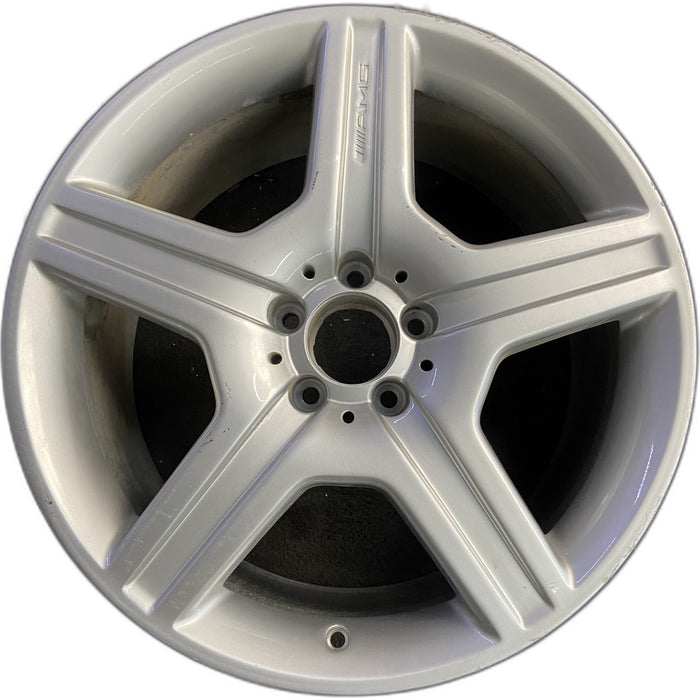 19" MERCEDES CL-CLASS 08-09 216 Type; CL550, 19x9.5, 5 spoke Original OEM Wheel - Front View