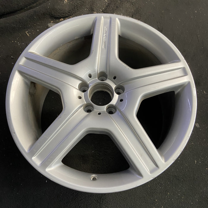 19" MERCEDES CL-CLASS 08-09 216 Type; CL550, 19x9.5, 5 spoke Original OEM Wheel - Side Profile