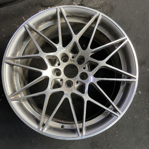 20" BMW M3 18 20x10 10 spoke star spoke gray ferric gray Original OEM Wheel Rim - Front View