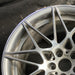 20" BMW M3 18 20x10 10 spoke star spoke gray ferric gray Original OEM Wheel Rim - Side Profile