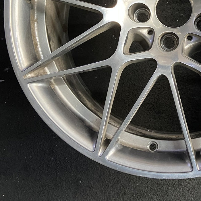 20" BMW M3 18 20x10 10 spoke star spoke gray ferric gray Original OEM Wheel Rim - Additional View