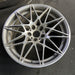 20" BMW M3 18 20x10, 10 spoke , gray Original OEM Wheel Rim - Side Profile