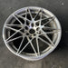 20" BMW M3 18 20x10, 10 spoke , gray Original OEM Wheel Rim - Close-Up Detail