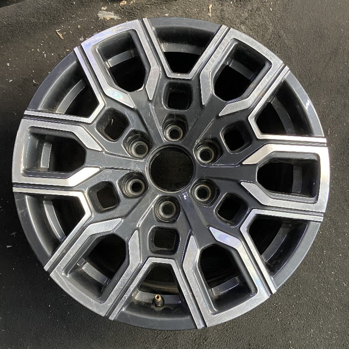 18" COLORADO 23-24 18x8.5 12 spoke opt PZI machined face Original OEM Wheel Rim - Front View