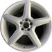 19" MERCEDES S-CLASS 08 230 Type; SL55, 19x8.5, 1 piece Original OEM Wheel Rim - Front View