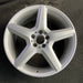 19" MERCEDES S-CLASS 08 230 Type; SL55, 19x8.5, 1 piece Original OEM Wheel Rim - Angle View