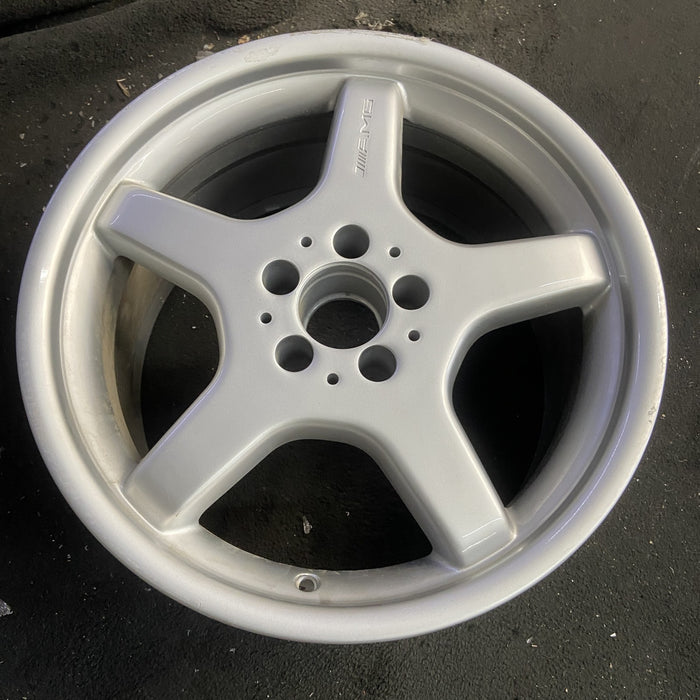 18" MERCEDES S-CLASS 03 230 Type; SL500, 18x9.5 Original OEM Wheel Rim - Side Profile
