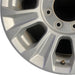 18" FORD F250SD PICKUP 20-22 18x8 aluminum 8 spoke silver Original OEM Wheel Rim - Back View