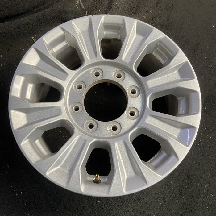 18" FORD F250SD PICKUP 20-22 18x8 aluminum 8 spoke silver Original OEM Wheel Rim - View 7