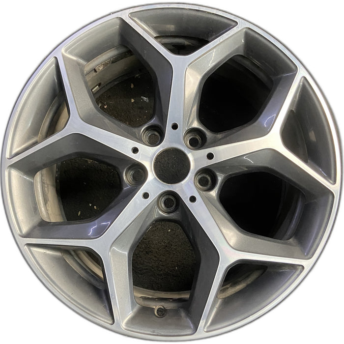 18" BMW X1 16-20 18x7.5 , , solid Y spoke Original OEM Wheel Rim - Front View