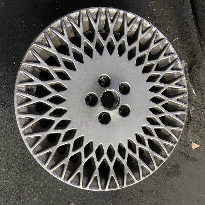 19" G80 22 19x8.5 , diamond spoke Original OEM Wheel Rim - Side Profile