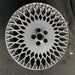 19" G80 22 19x8.5 , diamond spoke Original OEM Wheel Rim - Side Profile
