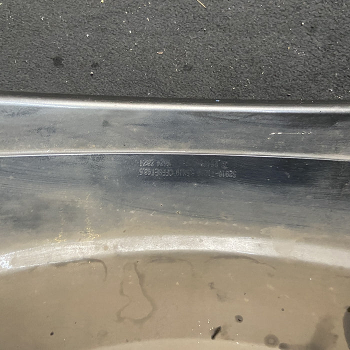 19" G80 22 19x8.5 , diamond spoke Original OEM Wheel Rim - Back View