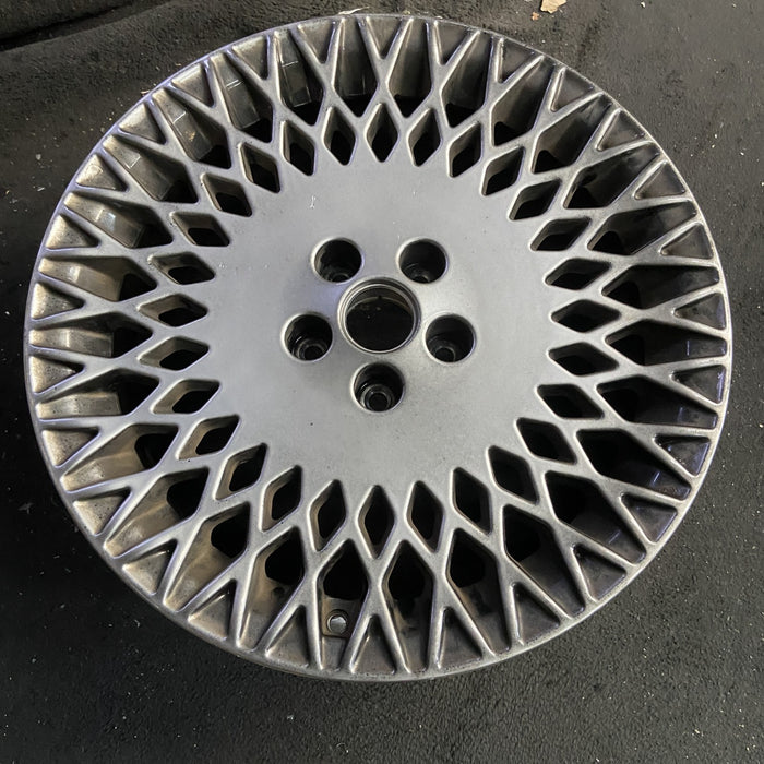 19" G80 22 19x8.5 , diamond spoke Original OEM Wheel Rim - Side Profile