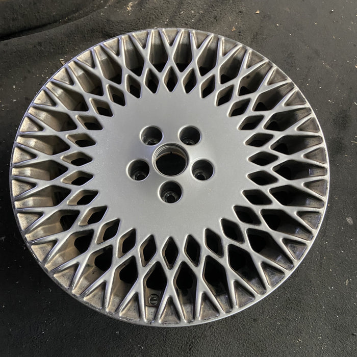 19" G80 22 19x9.5 , diamond spoke Original OEM Wheel Rim - Side Profile