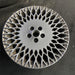 19" G80 22 19x9.5 , diamond spoke Original OEM Wheel Rim - Side Profile