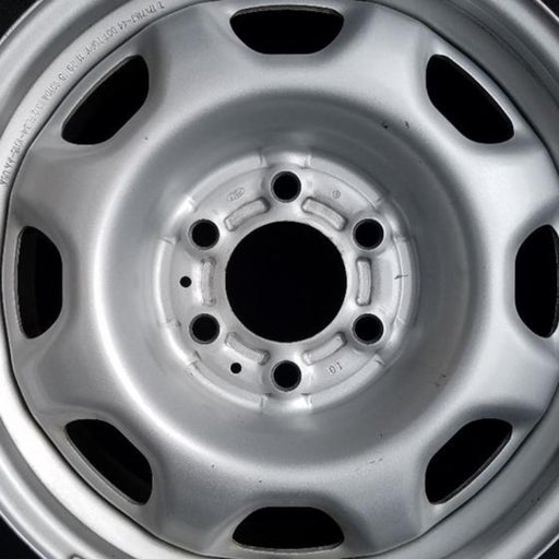 17" FORD F150 PICKUP 15-20 17x7.5, steel, 8 holes , , heavy duty payload - Angle View