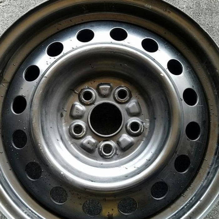 15" COROLLA 03-08 15x6, steel Original OEM Wheel Rim - Angle View