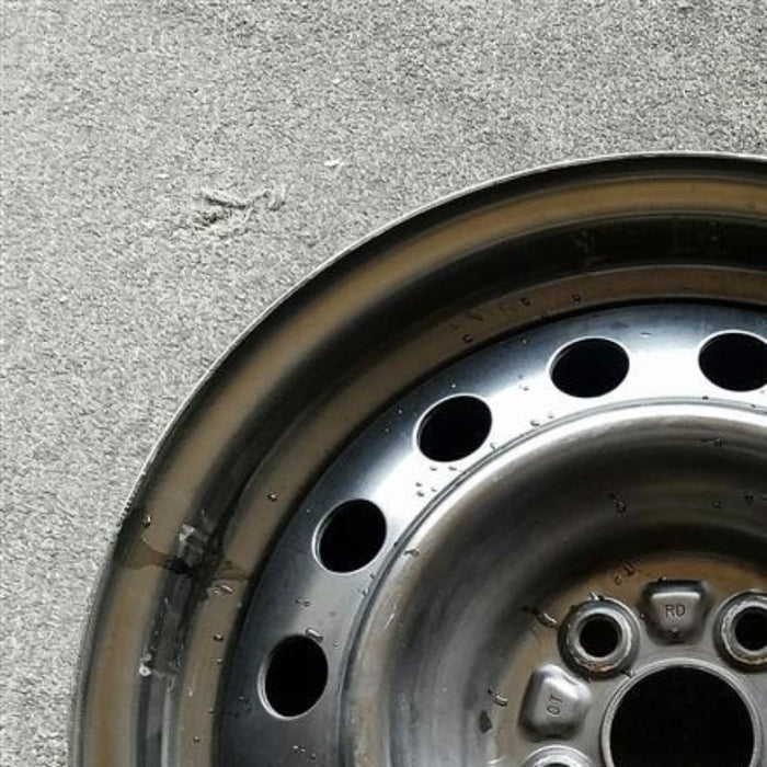 15" COROLLA 03-08 15x6, steel Original OEM Wheel Rim - Side Profile