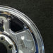 17" FORD F250SD PICKUP 05-07 17x7.5 , 5 spoke, steel, chrome clad Original OEM - Close-Up Detail