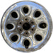 17" AVALANCHE 1500 07-10 17x7.5", steel, 8 hole, chrome Original OEM Wheel Rim - Front View