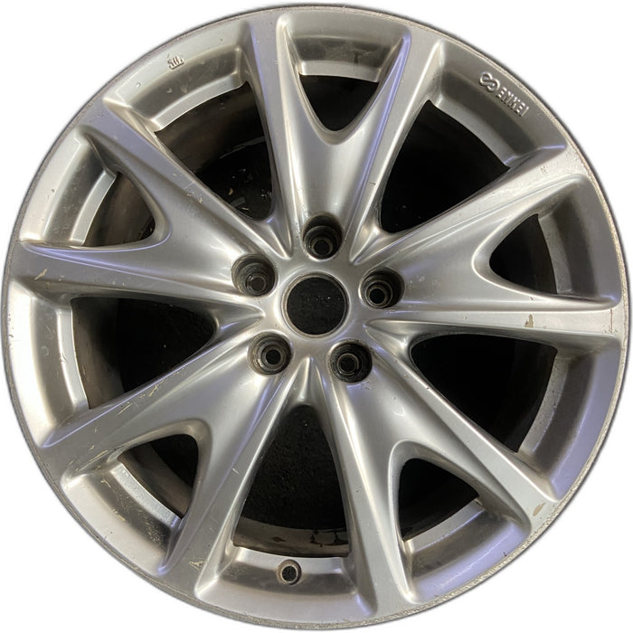 18" INFINITI G25 11-12 18x8.5 , Original OEM Wheel Rim - Front View
