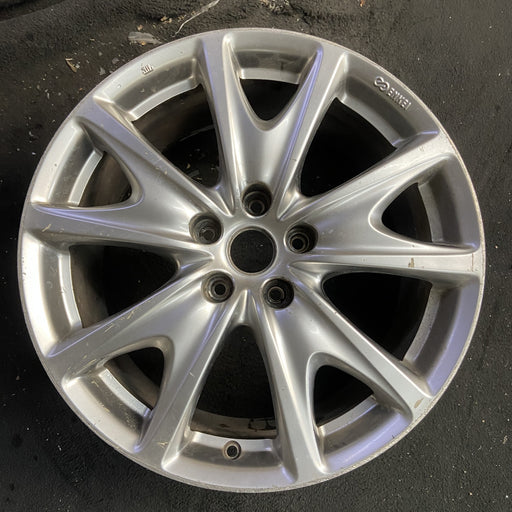 18" INFINITI G25 11-12 18x8.5 , Original OEM Wheel Rim - Angle View
