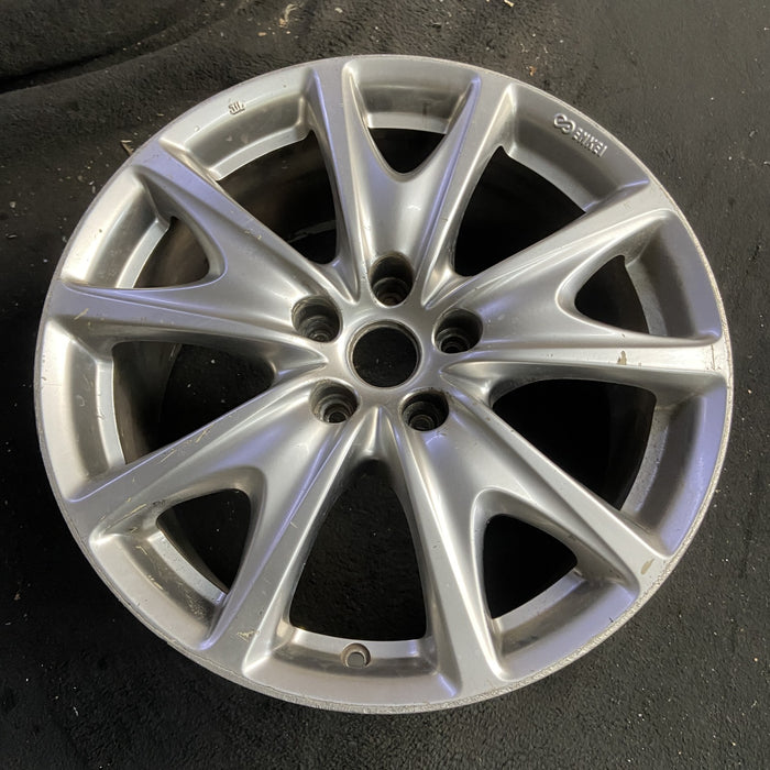18" INFINITI G25 11-12 18x8.5 , Original OEM Wheel Rim - Side Profile