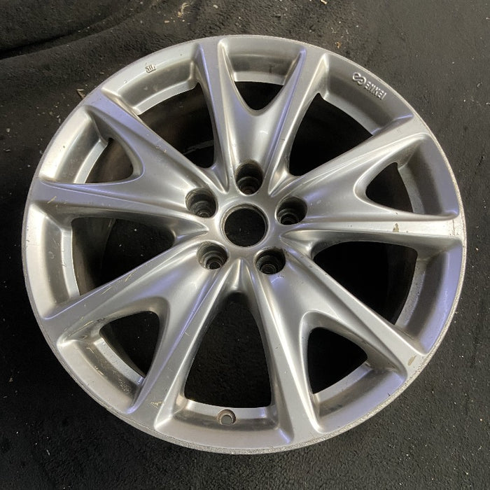 18" INFINITI G25 11-12 18x8.5 alloy rear 5 V spoke design Sdn Original OEM - View 7