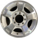 18" FORD F250SD PICKUP 09-10 18x8 , 5 spoke, aluminum, Original OEM Wheel Rim - Front View