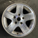 17" DURANGO 04 17x8 aluminum chrome finish Original OEM Wheel Rim - Front View