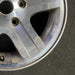 17" DURANGO 04 17x8 aluminum chrome finish Original OEM Wheel Rim - Back View