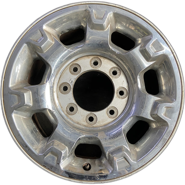 18" FORD F250SD PICKUP 12-13 18x8 , aluminum, 7 spoke Original OEM Wheel Rim - Front View