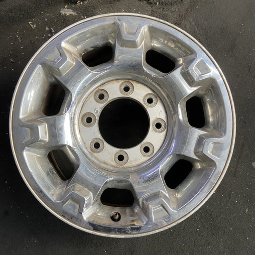 18" FORD F250SD PICKUP 12-13 18x8 , aluminum, 7 spoke Original OEM Wheel Rim - Angle View