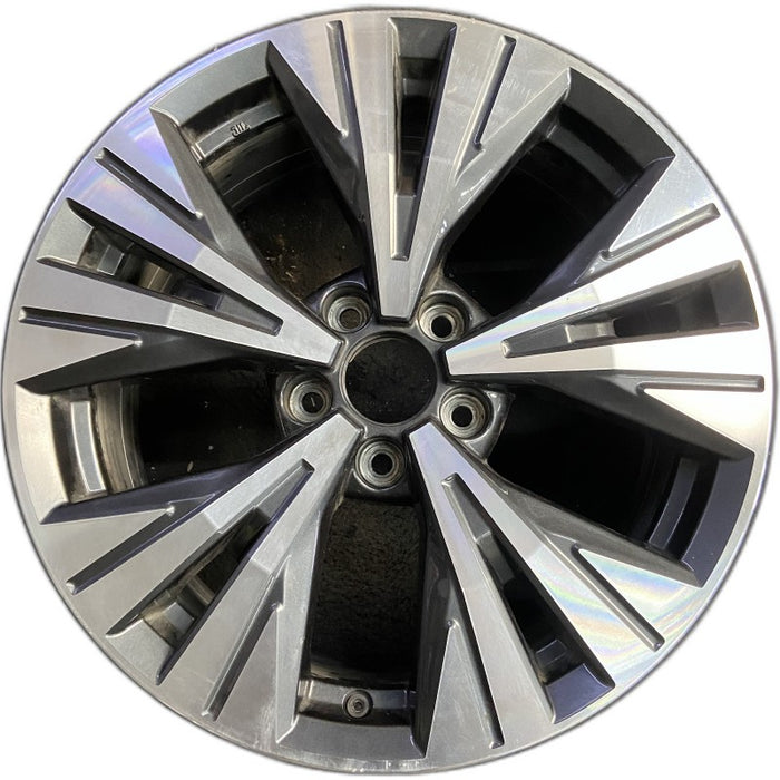 18" ROGUE 21-22 18x7.5 alloy 10 spoke Original OEM Wheel Rim - Front View