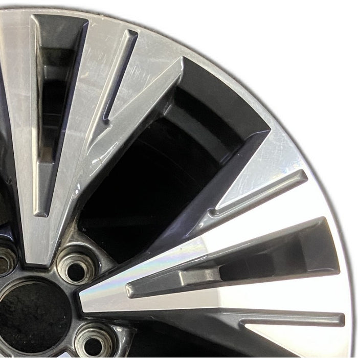 18" ROGUE 21-22 18x7.5 alloy 10 spoke Original OEM Wheel Rim - Side Profile