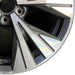 18" ROGUE 21-22 18x7.5 alloy 10 spoke Original OEM Wheel Rim - Close-Up Detail