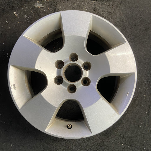 16" PATHFINDER 06-09 16x7, alloy, 5 spoke Original OEM Wheel Rim - Angle View