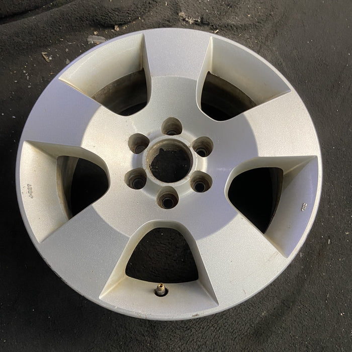 16" PATHFINDER 06-09 16x7, alloy, 5 spoke Original OEM Wheel Rim - Side Profile