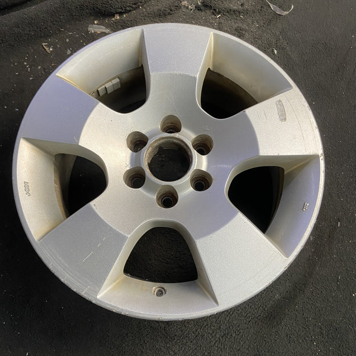 16" PATHFINDER 06-09 16x7, alloy, 5 spoke Original OEM Wheel Rim - Side Profile