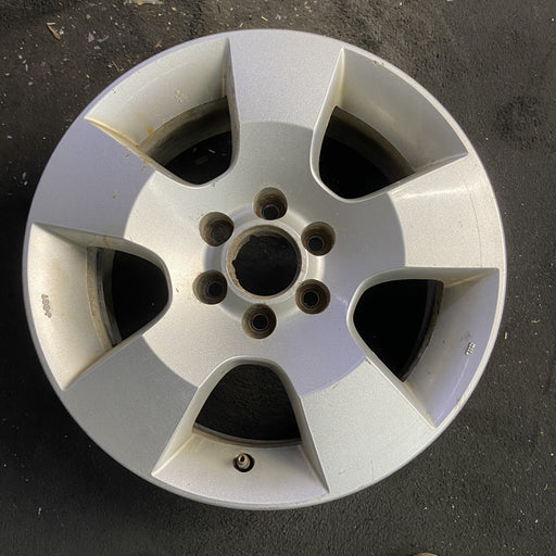 16" PATHFINDER 06-09 16x7, alloy, 5 spoke Original OEM Wheel Rim - Angle View