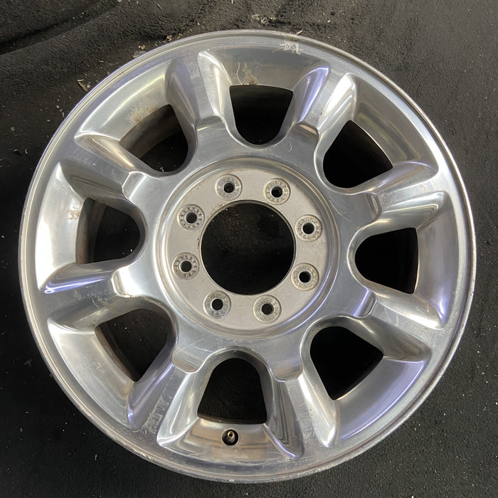 20" FORD F250SD PICKUP 11-16 20x8 , 8 spoke Original OEM Wheel Rim - Angle View